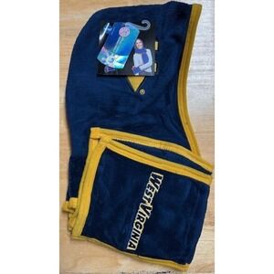 West Virginia University Ultra Fleece Hoodie Scarf with Pockets